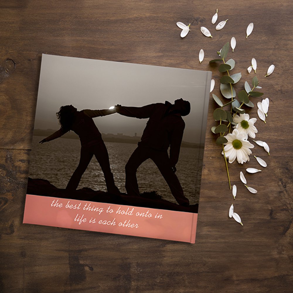 Valentine Love Album For Couples ( 8 x 8 Square )